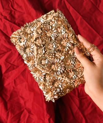 Blaze sequin clutch 2