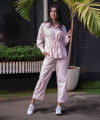 Baby Pink Co Ord Set 1
