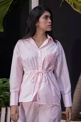 Baby Pink Co Ord Set