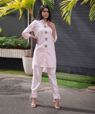 Baby Pink Co Ord Set 1