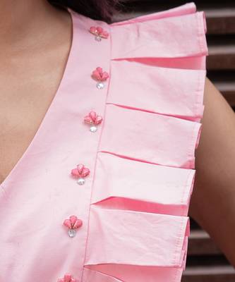 Bright Pink Playsuit 3