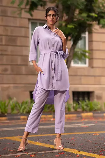 Lilac Co Ord Set