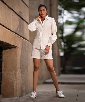 White Co Ord Set 1