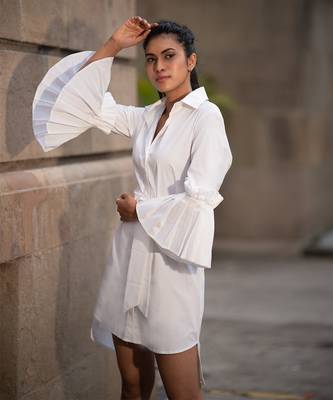 White Shirt Dress 2