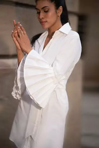 White Shirt Dress