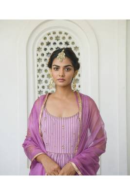 Lavender Spring Kurta Set 3