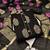 Black floral print banarasi salwar