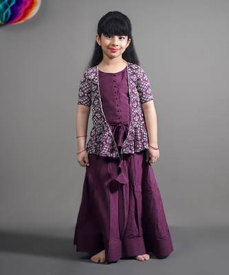 Top With Attached Embroidered Jacket 1