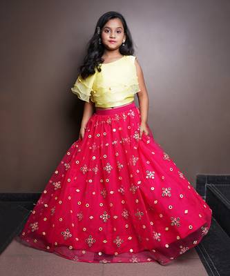 Frilly Top And Mirror Work 1
