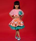 Crop Top with Frilled Skirt