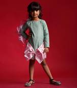 Frock with big Pink Bow in Front