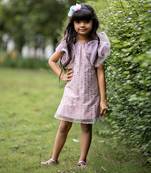 Frock with different pattern Sleeves