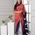 Chunika Batik Print Cotton Saree with Blouse Piece