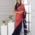 Chunika Batik Print Cotton Saree with Blouse Piece