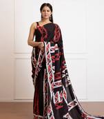 Diksha Batik Print Cotton Saree with Blouse Piece