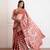 Hasina Batik Print Cotton Saree with Blouse Piece