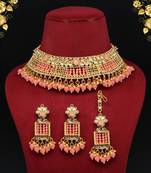 Orange necklace-sets