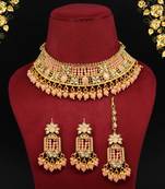 Orange necklace-sets