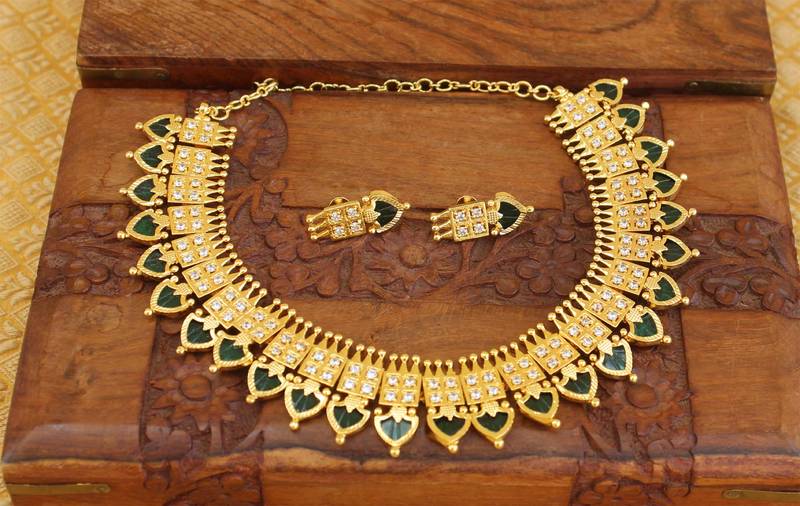 Kerala Traditional Palakka necklace
