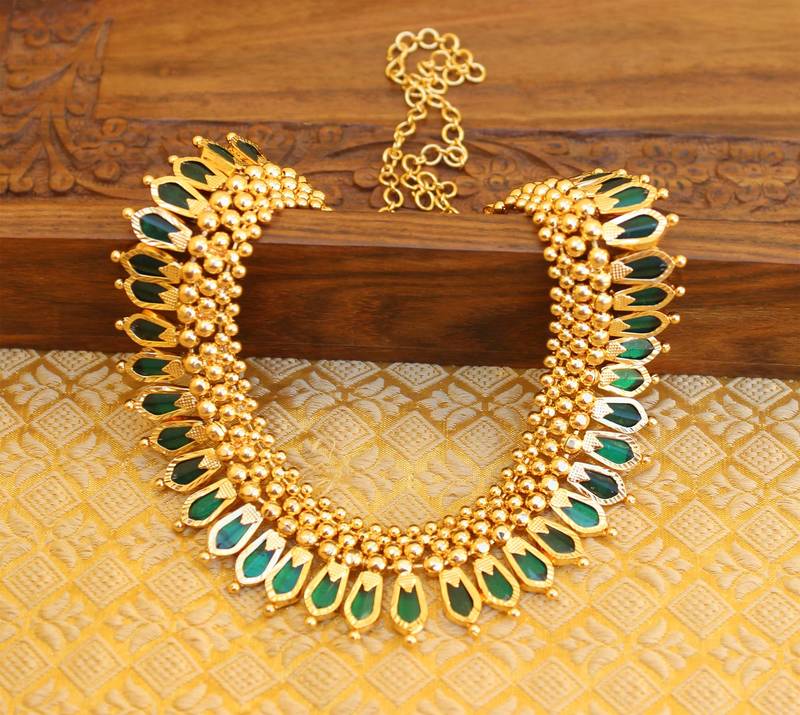 Kerala Traditional Palakka necklace