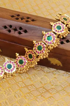 Kerala Traditional Real gold plated necklace