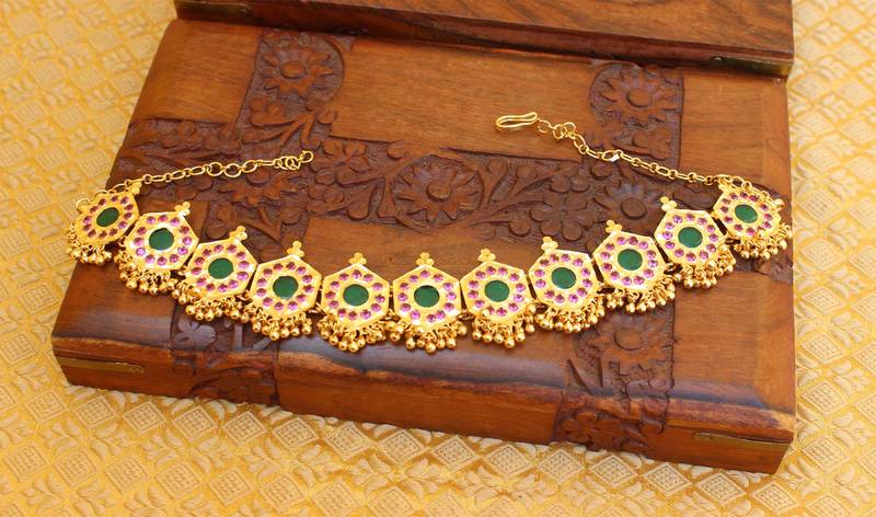 Kerala Traditional Real gold plated necklace