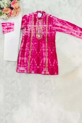 The boy in Pink