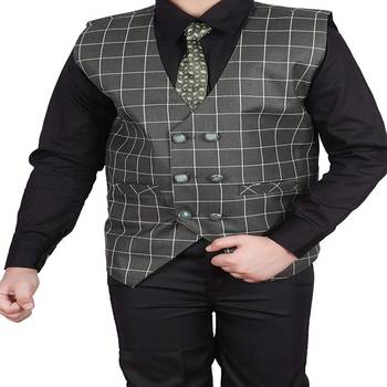Dark Green 3 Piece Baba Suit Set Cotton For boys // Western Wear 5