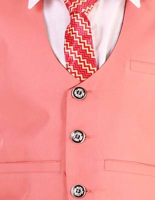 Pink 3 Piece Baba Suit Set Cotton For boys // Western Wear 5