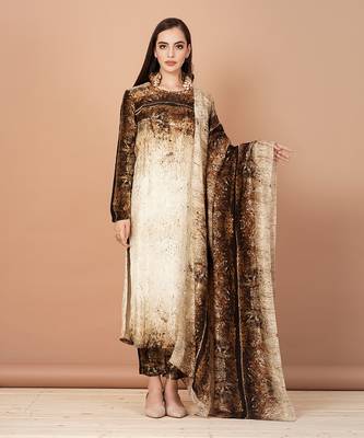 Brown And Gold Kurta Sets 1