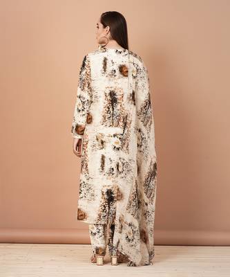 Brown And Gold Kurta Sets 3