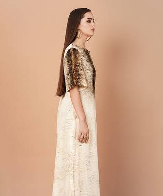 Brown And Gold Kurta Sets 2
