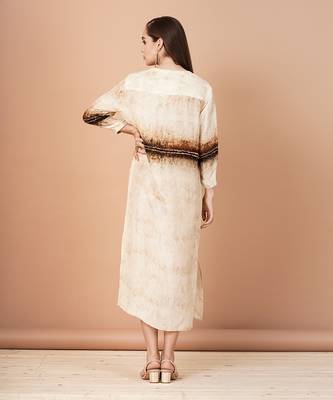 Brown And Gold Kurta Sets 3