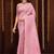 Light Pink kanjivaram Silk Weaving Designer Saree