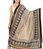 Black Printed Dupatta