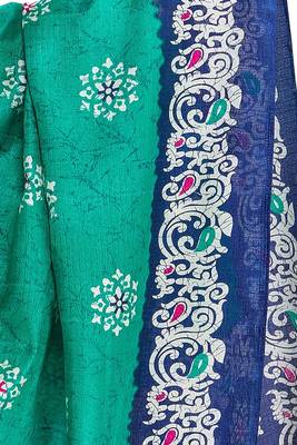 Royal-Blue Printed Dupatta 3