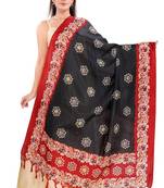 Red Printed Dupatta