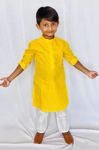 Closed Embroidered Jacket with Kurta and Chudidar