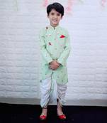 Green  Kurta with Chudidar