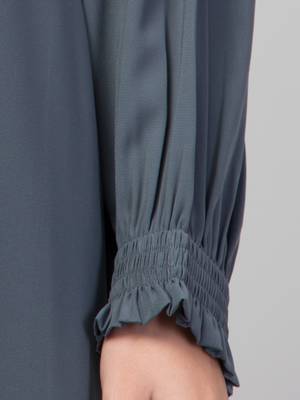 MRC latest stylish women girl style wear double side pocket abaya dress 5