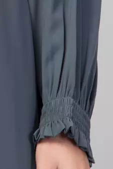MRC latest stylish women girl style wear double side pocket abaya dress