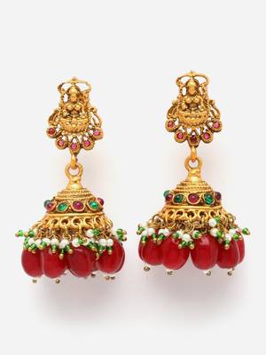 Red pearl necklace-sets 5