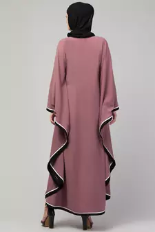 Women new latest style embroidered wear girl stylish simple Abaya  kaftan