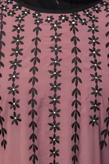 Women new latest style embroidered wear girl stylish simple Abaya  kaftan
