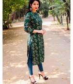 Shri Krishna Fabric Jaipuri Printed Kurti