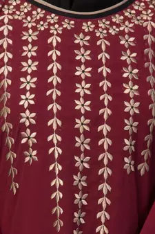 Women latest style embroidered stylish simple Abaya Kaftan