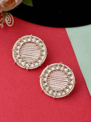 White earrings 1