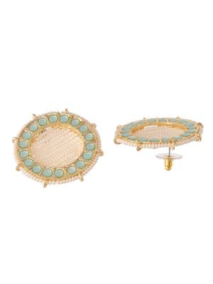 Green earrings 4