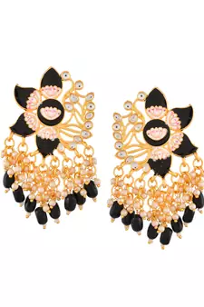 Black earrings