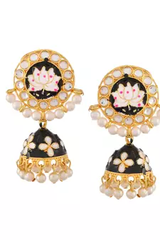 Black earrings